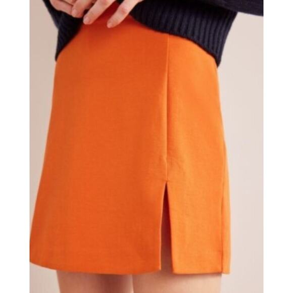Boden Dresses & Skirts - NWT Boden Side Split Jersey Skirt in‎ Orange Womens 6 Boho Retro 70s Summer Chic